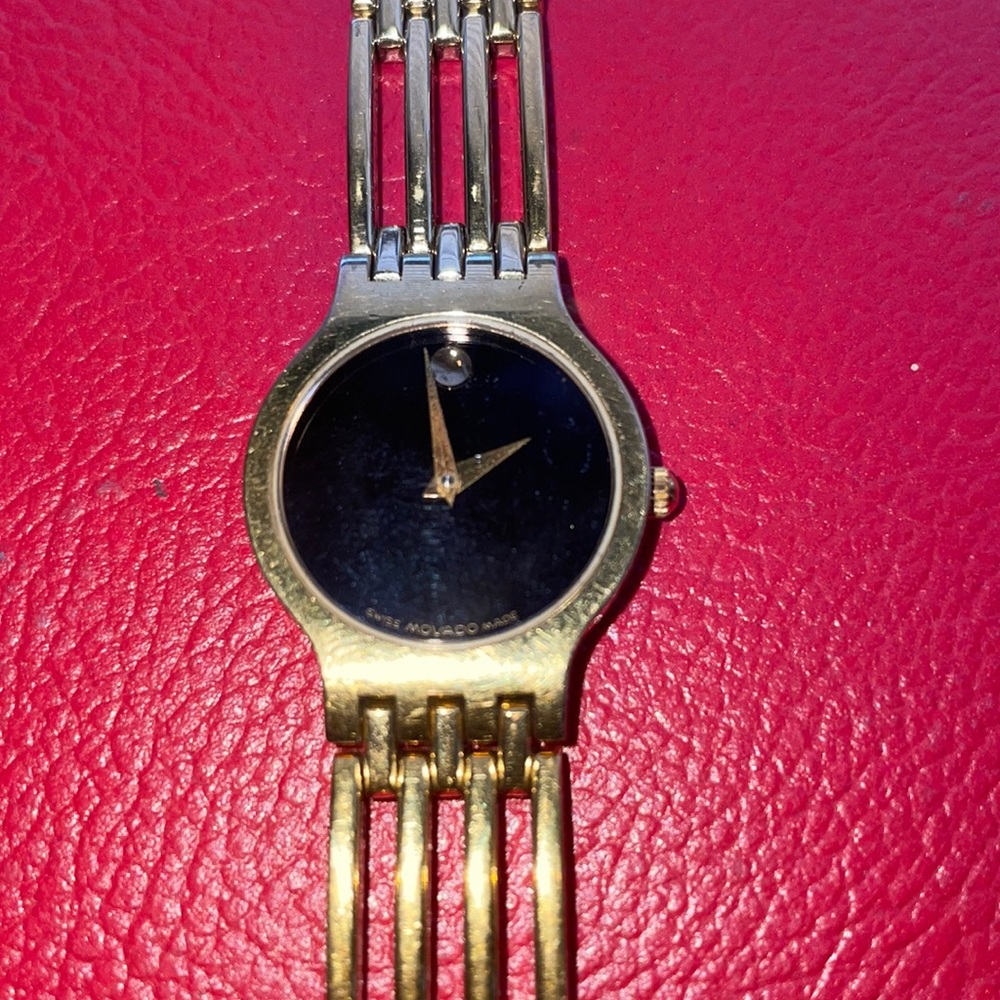 Ladies Movado Goldtone Watch